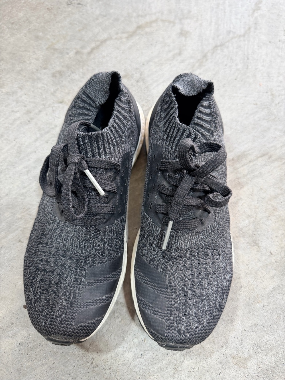 Adidas Ultraboost Knit Lace-Up Running Shoes View 2